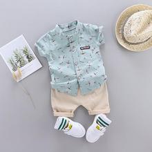 Children's short sleeve suit _ manufacturer 2019 summer