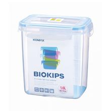 Komax Biokips Plastic Food Storage Rectangular 1.6L