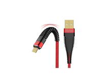 PTron Gravita 2A Type C USB Data Cable Gold Plated Charging Cable For All Type C Smartphones (Red)