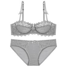 Women's underwear_factory wholesale sexy lace bra set