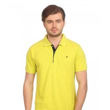Lime Yellow Polo Neck Tshirt - (TMF1100)