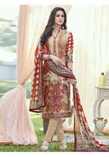 Stylee Lifestyle Multi Satin Printed Dress Material - 2107