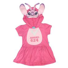 Pink Angle 624 Printed Dress For Girls