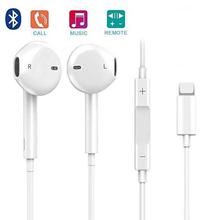 Universal IPhone7 7+ 8 8+ X Xr XS XS Max Earphone With Mic Earpod Light Up Connector