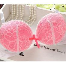 Sexy Lace Women Bra Set Three Quarters Underwire Bra And