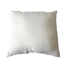 Coolon White Plain Fiber Filled 16" x 16" Cushion