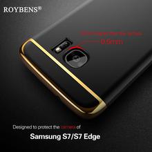 SALE- S7 Case Roybens Gold Hard PC Case Cover For Samsung Galaxy S7