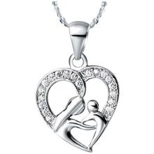 925 Sterling Platinum Plated Necklace