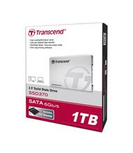 TRANSCEND SATA III-SSD 370s-1TB -6 gbps Aluminium Case - Internal SSD