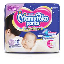 Mamy Poko Pants New Born-10count