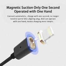 Earldom Led Metal Magnetic 90 Degree Data Cable For IOS