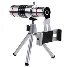 18x Optical Zoom Telescope Camera Lens Kit Tripod for Mobile Phone