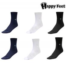 Happy Feet Pack of 6 Apple Plain Socks for Men (1008)