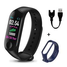 M3 Plus Smart Bracelet Heart Rate Blood Pressure Health