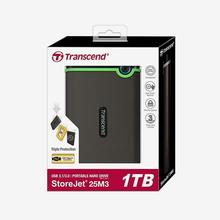 1 TB Portable Hard Drive / External Hard Drive Storejet 25M3 Transcend