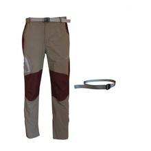 The Best Walking Trekking Trouser - Grey and Maroon