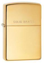 High Polish Solid Brass Zippo Lighter (254-000420)