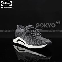Caliber Shoes Grey Ultralight Sport Sneakers For Men - ( Gokyo 765 )