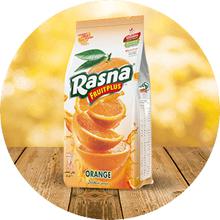 Rasna fruit plus Orange, 400gm