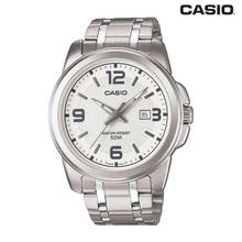 Casio Silver Round Dial Analog Watch For Men (MTP-1314D-7AVDF)