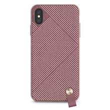 Moshi Altra for iPhone XS Max - Pink slim case with wrist strap