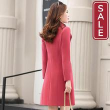 SALE- Mid-length woolen coat winter new style woolen