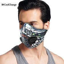 CoolChange Cycling Mask With Filter 9 Colors Half Face