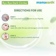 Mamaearth Bye Bye Dark Circles Eye Cream with Cucumber & Peptides for Dark Circles – 20ml