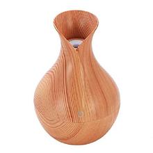 Ultrasonic Humidifier Aroma Diffuser Essential Oils Wood Grain Usb Air Cooler Purifier Humidifiers Light Bulb Mist Evaporator