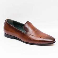 Gallant Gears Coffee Slip on Formal Leather Shoes For Men - (139-24)