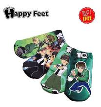 Pack of 4 Ben 10 Socks - Buy 1 Get 1 Free (3004)