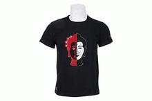 Black 'Buddha' Hand-Embroidered Unisex T-Shirt