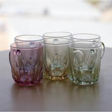 Color Glass Cup HJY (Set of 6)