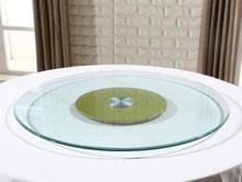12mm Round Rotating Tempered Glass for Round dining table . Turntable Hotel Restaurant .80cm diameter