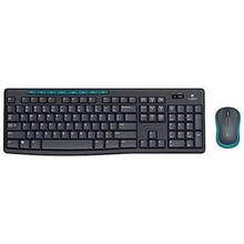 Logitech MK-275 Wireless Combo Of Keyboard And Mouse - Black