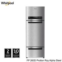 WHIRLPOOL Protton 240 Litres Triple Door Frost Free Refrigerator (Alpha Steel)