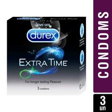 Durex Extra Time Condoms - Pack of 3