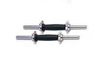 Dumbbell Rod Rubber Handles