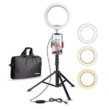 8 Selfie Ring Light with Tripod Stand & Cell Phone Holder