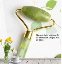 Natural Jade Facial Beauty Massager Jade Roller Face Body Head Thin Tools