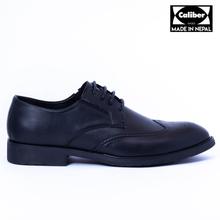 Kapadaa: Caliber Shoes Black Lace Up Formal Shoes For Men – (Y 639 C)