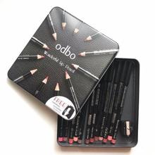 ODBO Wonderful LIP Liner Pencil 12pcs Pack With  Free Sharpner & Lipliner With Free Lipliner  By Genuine Collection