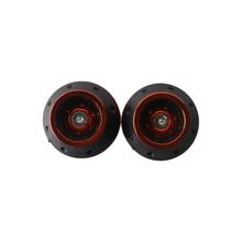 Orange Wheel Slider for Motorcycle Front Fork Wheel