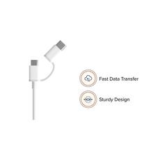 Mi Original 2-in-1 USB Type C Cable [30 cm]