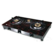 Youwe Glass Top Gas Stove (4 Indian Style Burners)-1 Pc