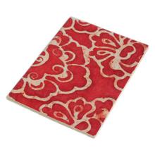 Red Combo 5-Piece Flora Printed Notebook