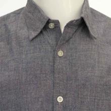 Navy blue shirt by Voto Nepal (1.4 DOWNCOLLAR)