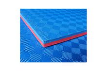 Interlocking Gym, Boxing, Exercise Floor Mats - Red/Blue