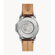 Fossil Grant Automatic Dark Brown Leather Watch ME3099