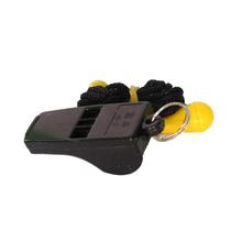 Black 10-Piece Training Whistle without Ball Set